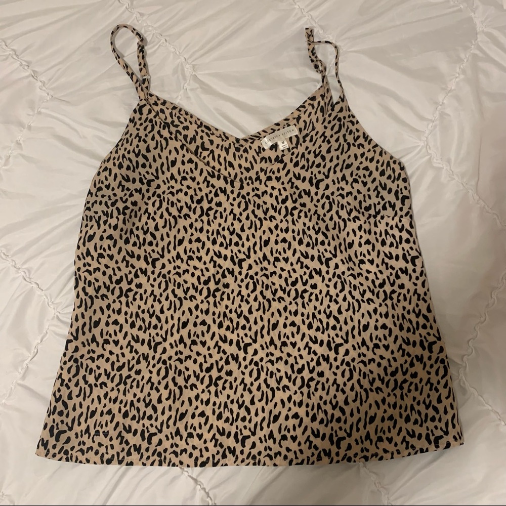 Society + Stitch Cheetah Print Tank Top